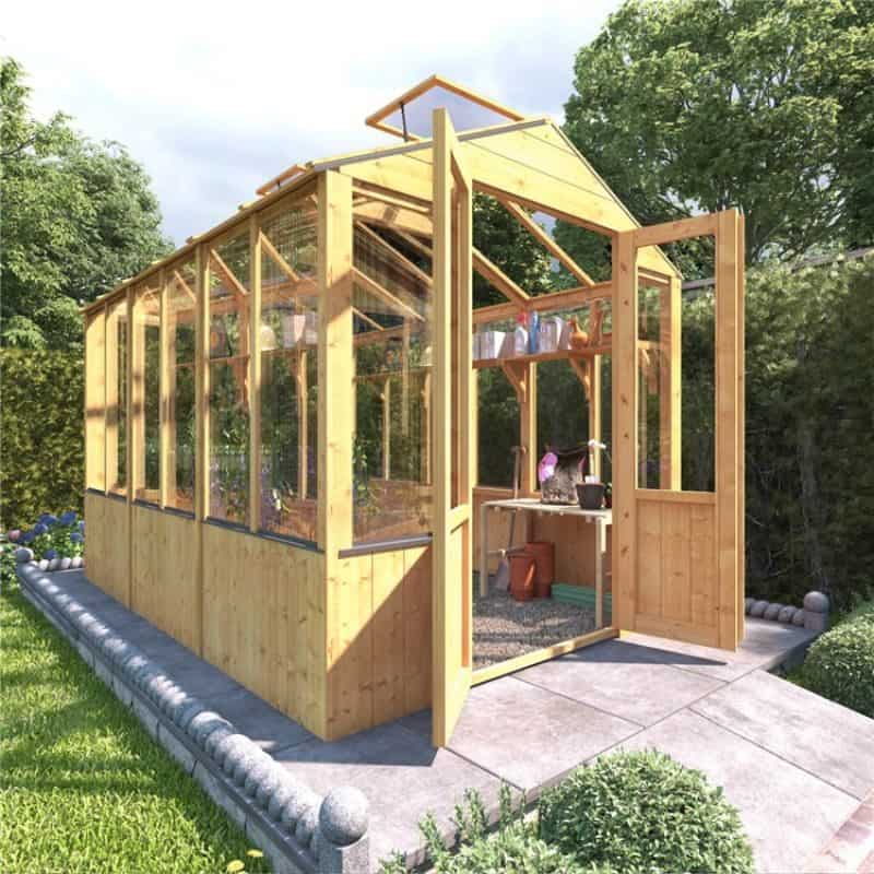 wooden greenhouses