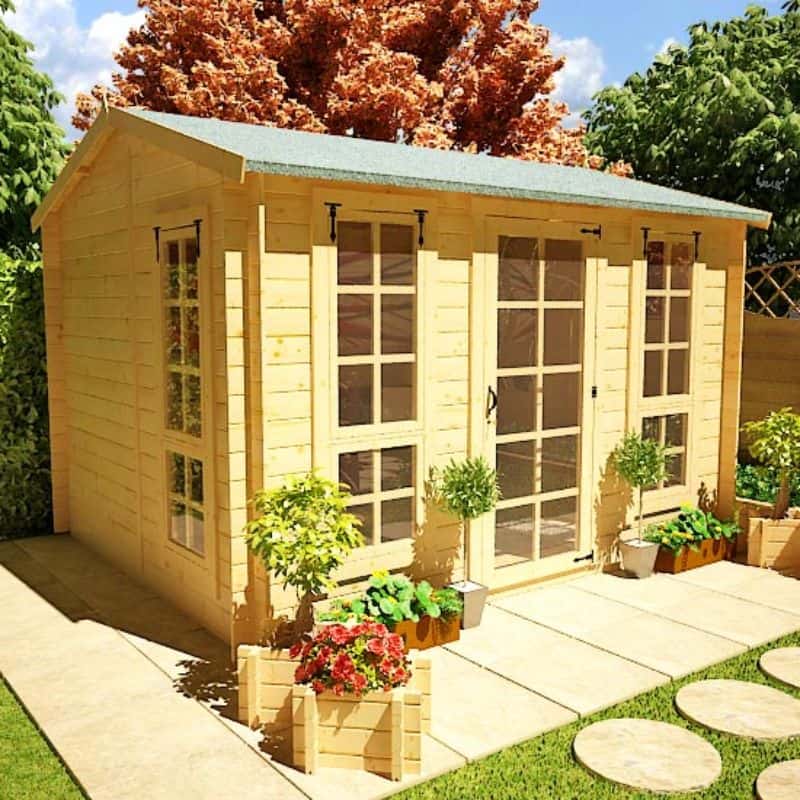 When is the best time to buy a log cabin?