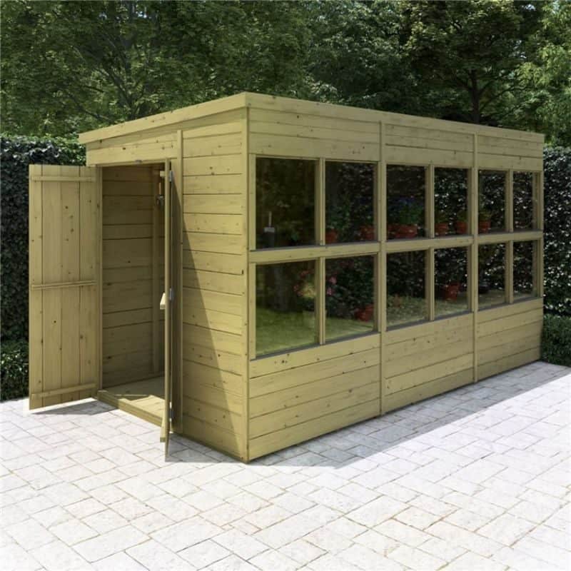 planthouse potting shed