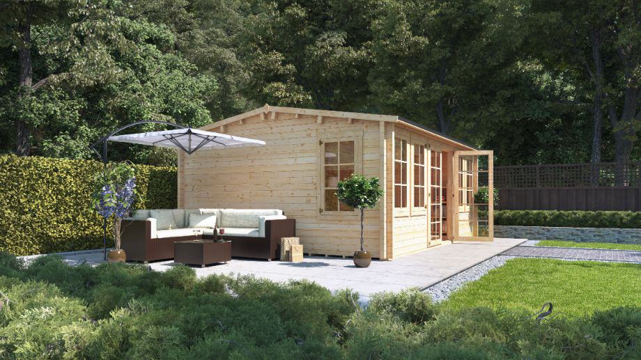 cottage-style-garden-8-log-cabin