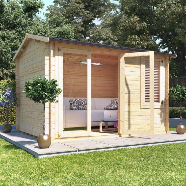 What Is the Best Thickness for a Log Cabin? Blog Garden Buildings