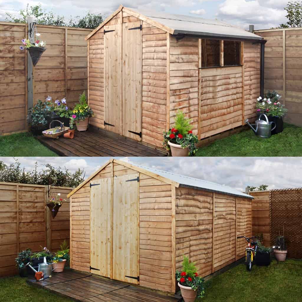 double image gable size