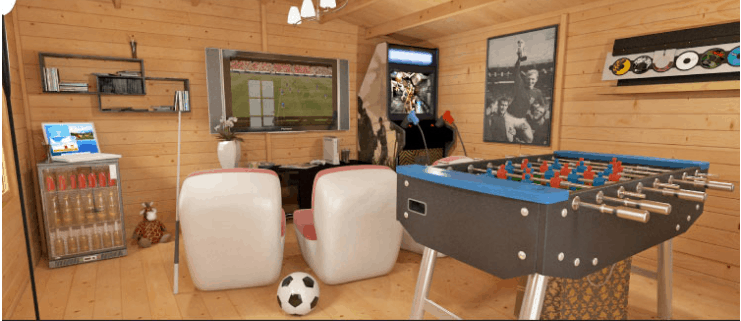 Log Cabin Games Room 7 Steps To Creating A Recreation Sanctuary