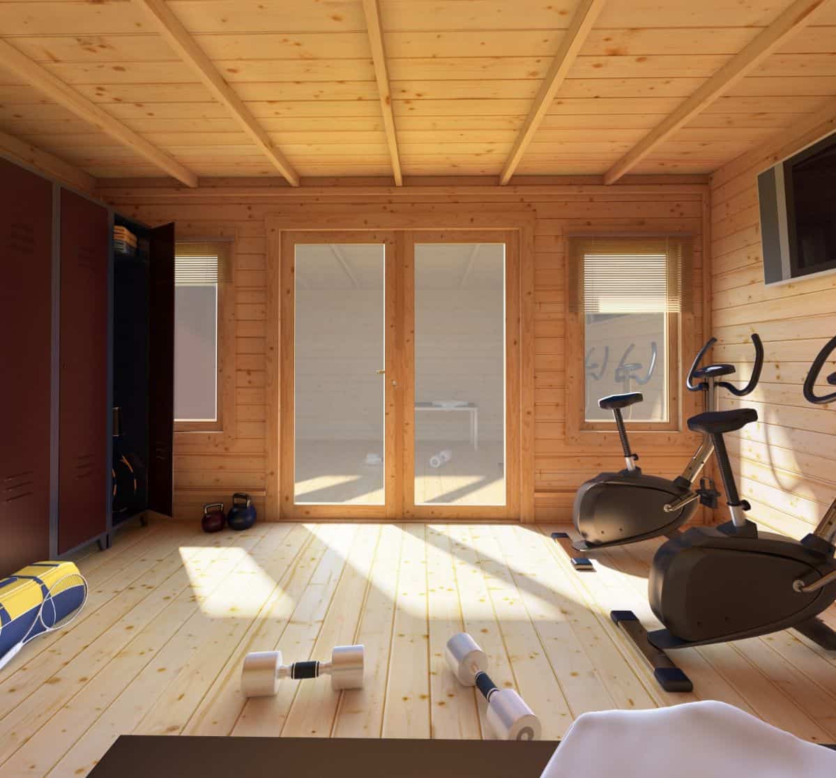 garden-gym-log-cabin-7-decorate-and-work-it-out