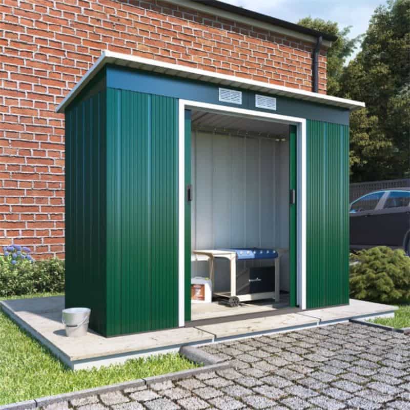 BillyOh Partner Eco Pent Roof Metal Shed