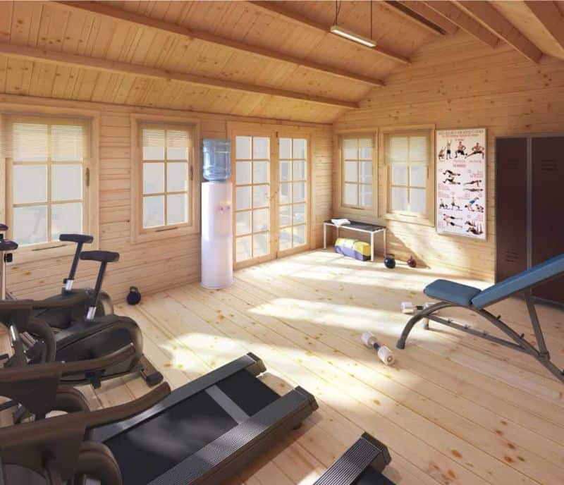 Shed home gym 2025 ideas