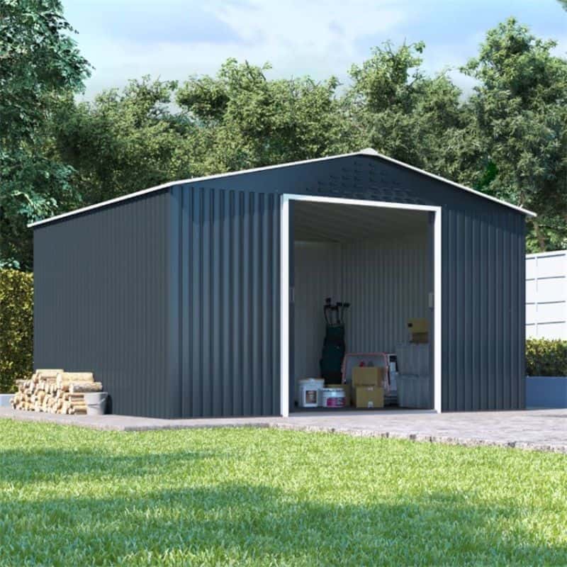 BillyOh Partner Top Shed Apex Roof Metal Shed