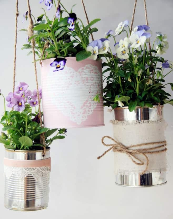 10 Creative Recycled Hanging Basket Ideas