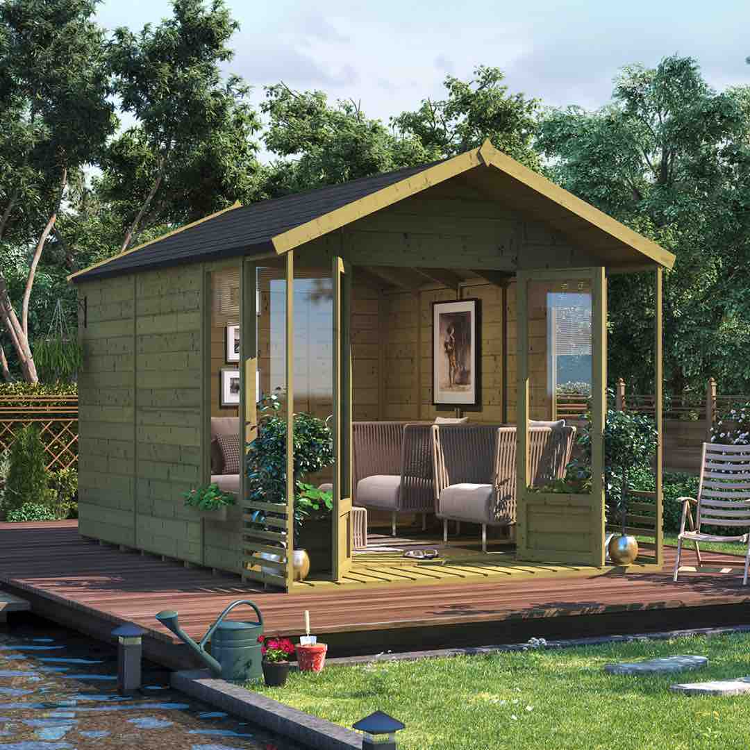 Small summer houses - BillyOh Ivy T&amp;G Apex Summerhouse