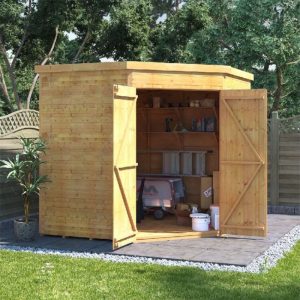 How Close Can a Shed Be to a Fence