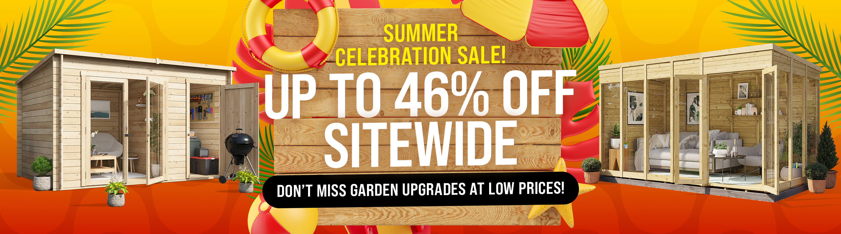 Up To 46% Off Sitewide