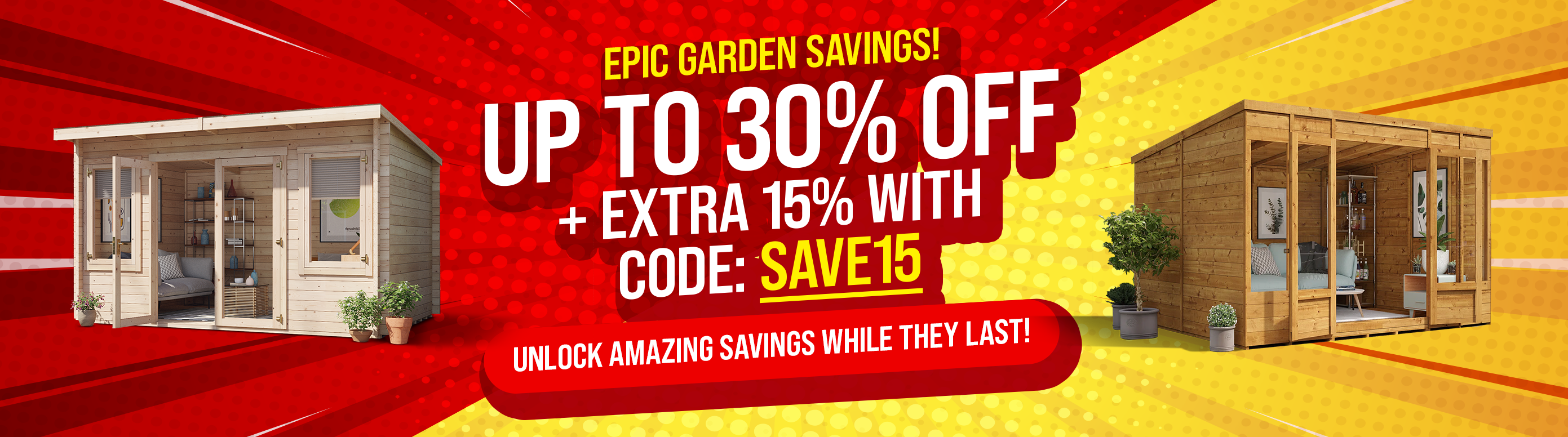 epic garden saving up to 30% off + 15% off with code save15