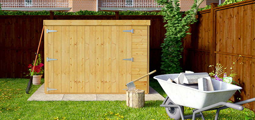 BillyOh Mini Master Tongue and Groove Pent Store Shed 