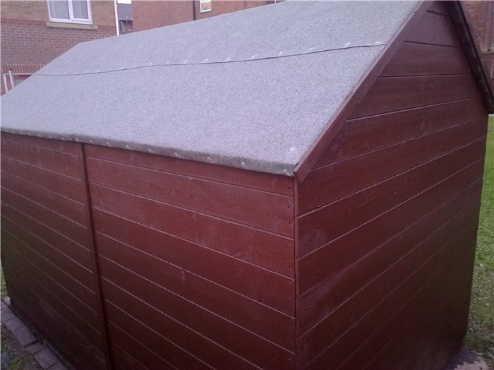 Green Mineral Shed Roofing Felt Shed Repairs Garden Buildings Direct