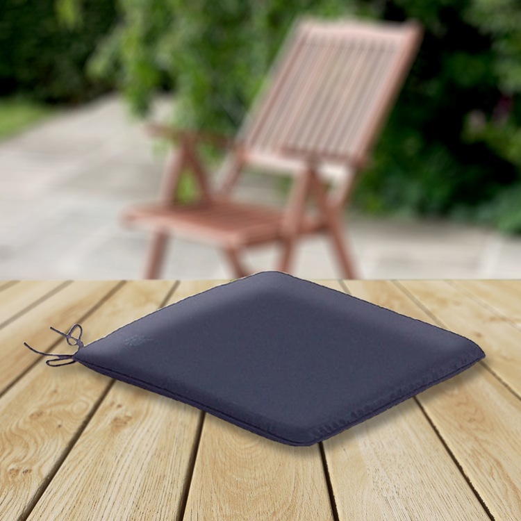 6 X The Cc Collection Garden Seat Cushions Garden Seat Pad Navy Blue