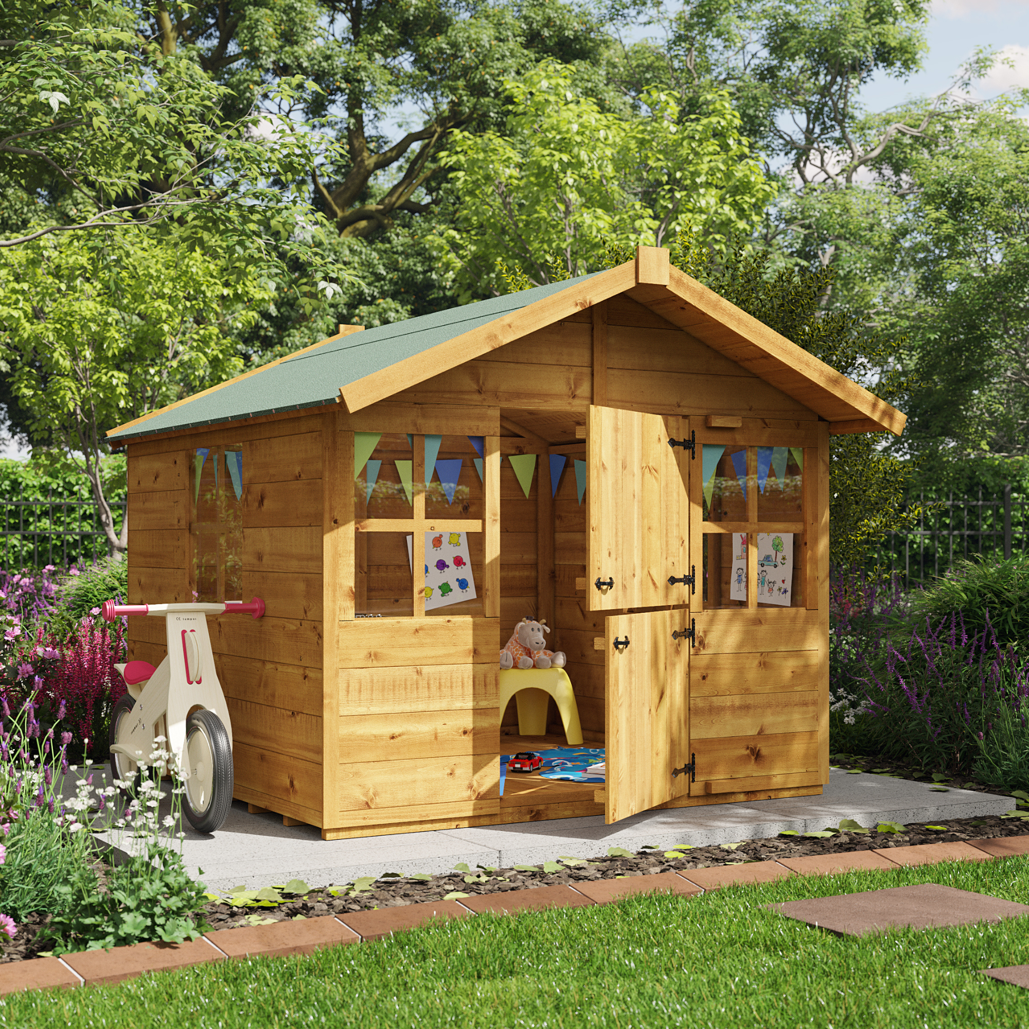 5x5 Junior Wooden Playhouse - BillyOh