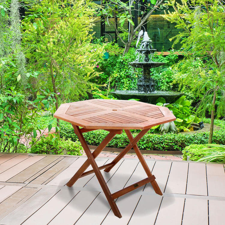 Billyoh Windsor Octagon Folding Garden Table 1m Octagonal Folding Table