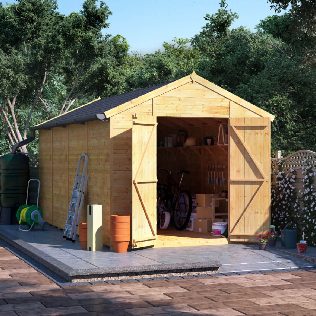 10x8 T&G Apex Windowless - BillyOh Expert Garden Shed