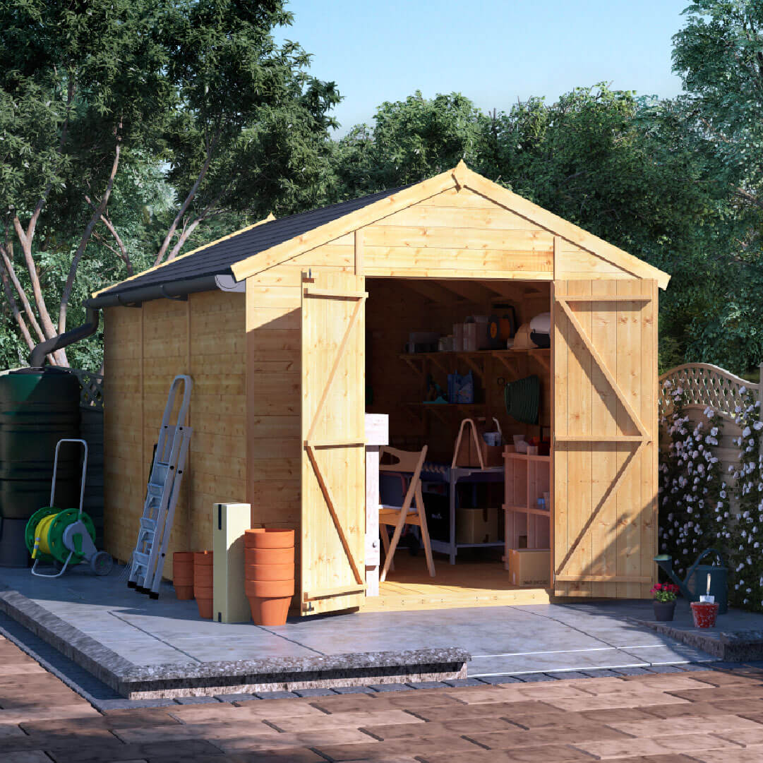 12x8 T&G Apex Windowless - BillyOh Expert Garden Shed