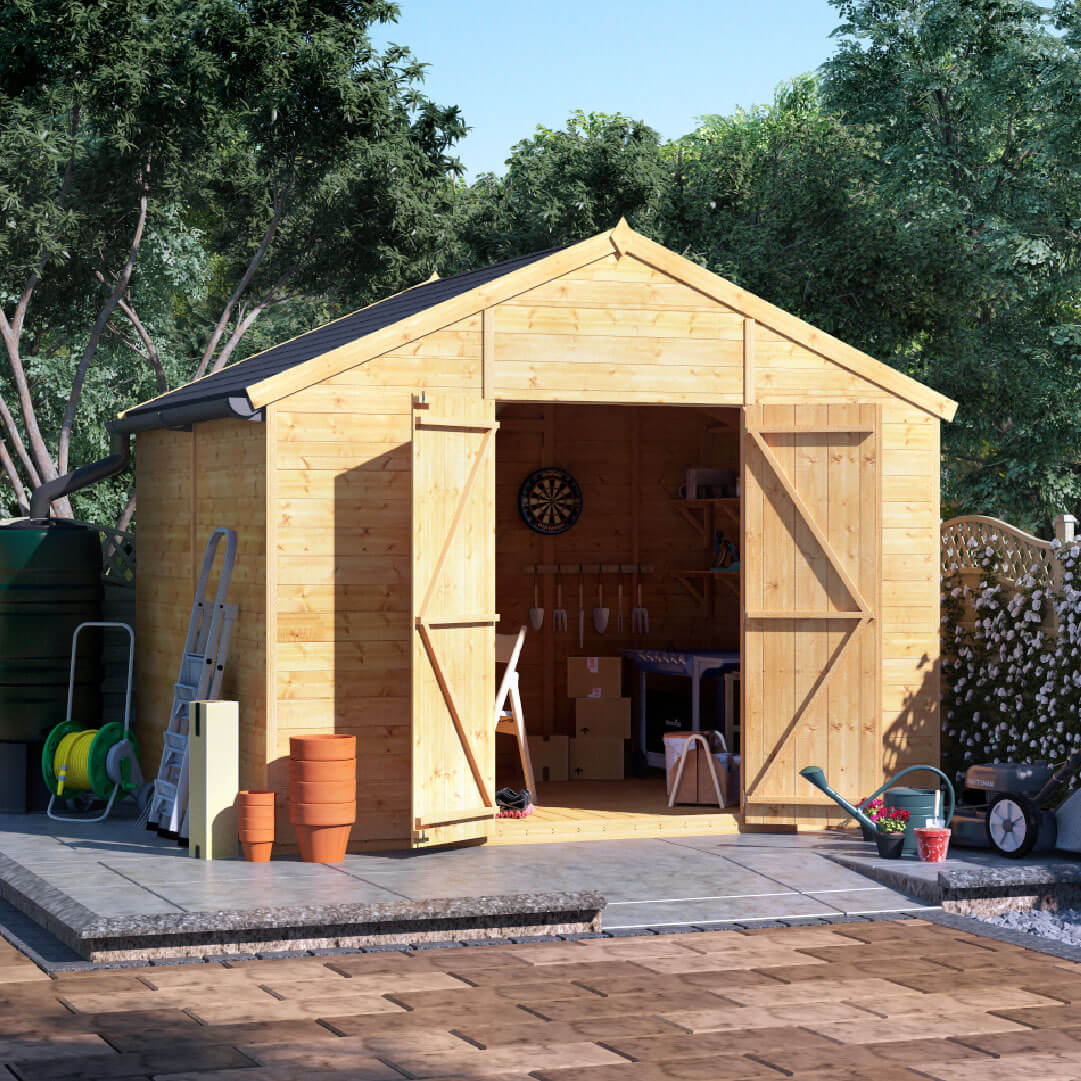 8x10 T&G Apex Windowless - BillyOh Expert Garden Shed