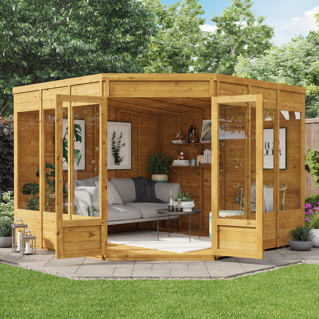 BillyOh Picton Corner Summerhouse - 9x9 T&G