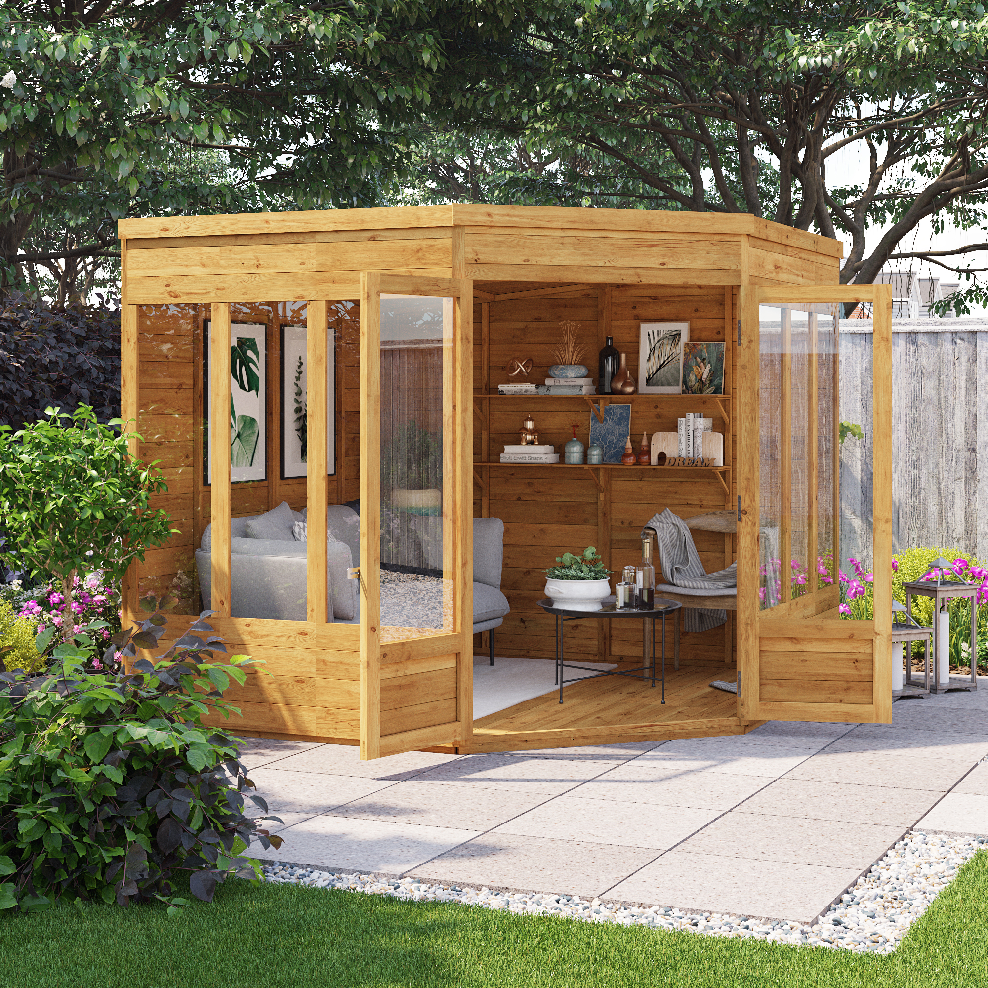 BillyOh Picton Corner Summerhouse - PT-8x8 T&G