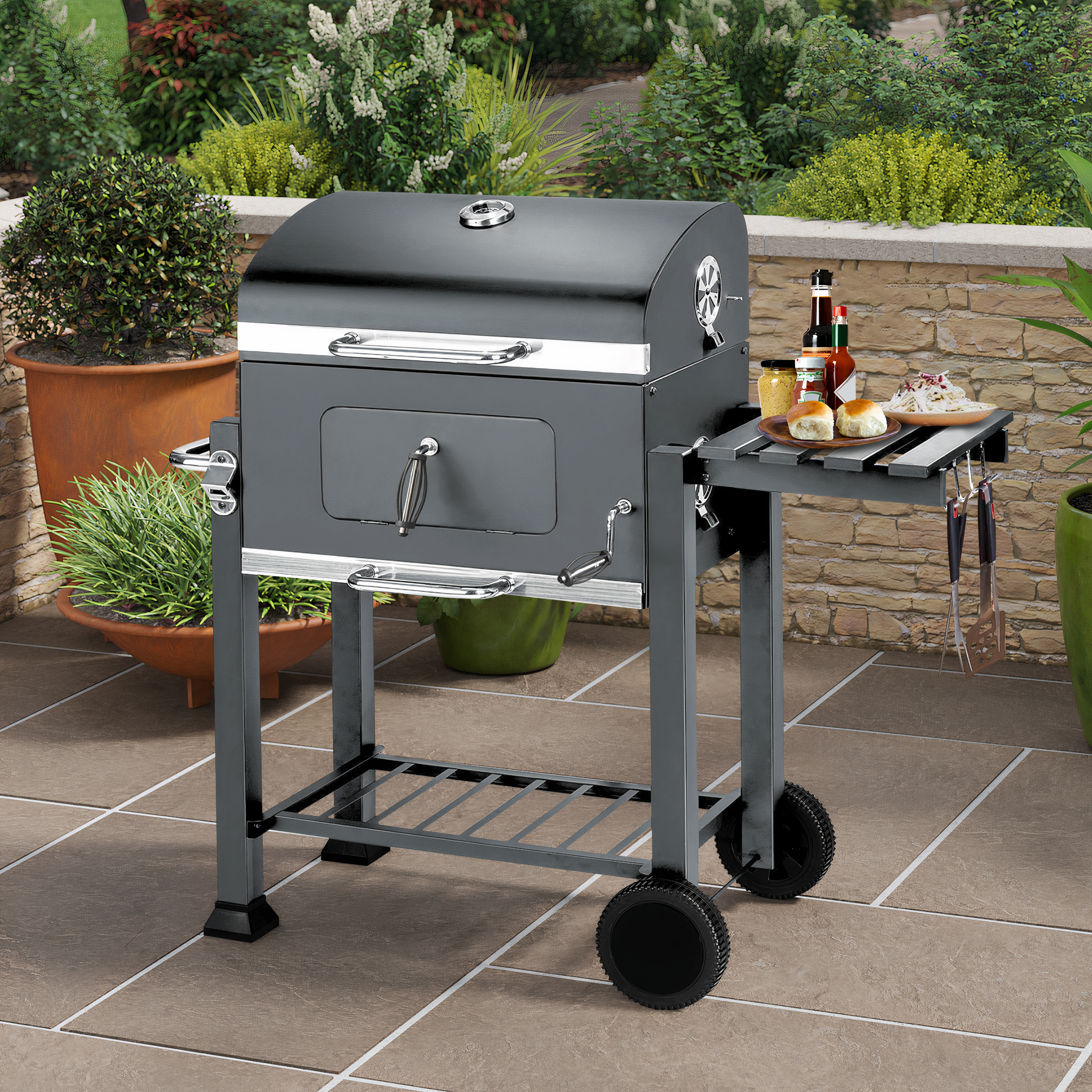 Portable Charcoal BBQ Smoker Grill | BillyOh