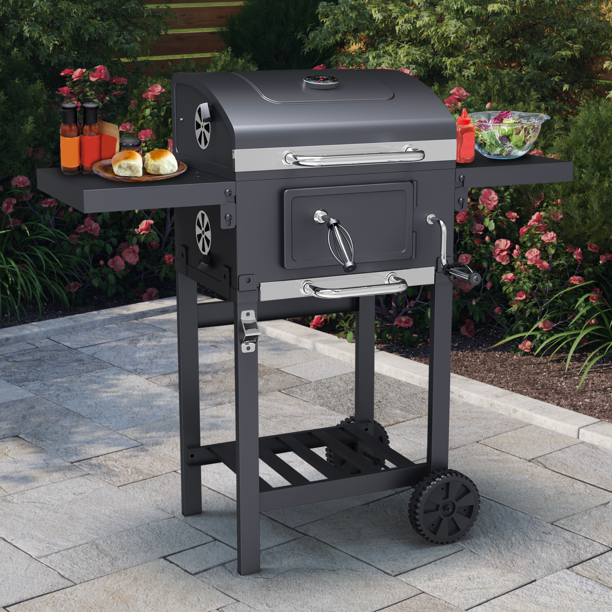 Billyoh Kentucky Smoker Bbq Charcoal American Grill Outdoor Barbecue Small Charcoal Smoker