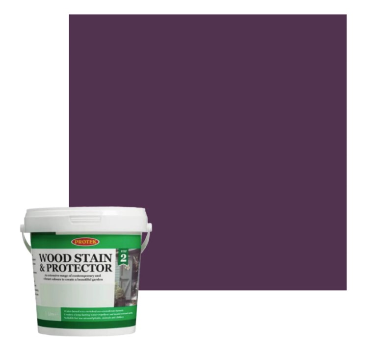 Protek Wood Stain and Protector 5ltr - Amaranth