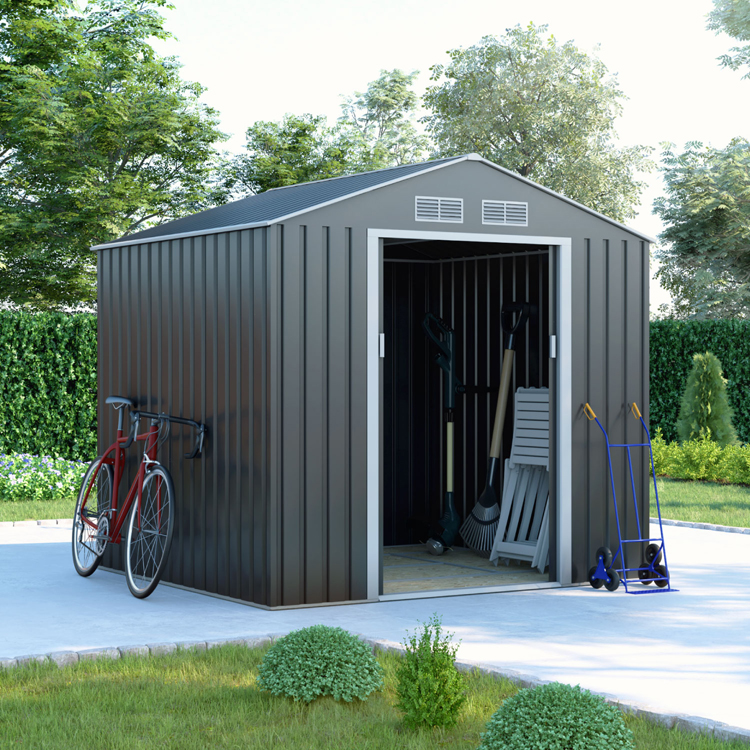 BillyOh Portland Apex Metal Shed  - 7 x 4