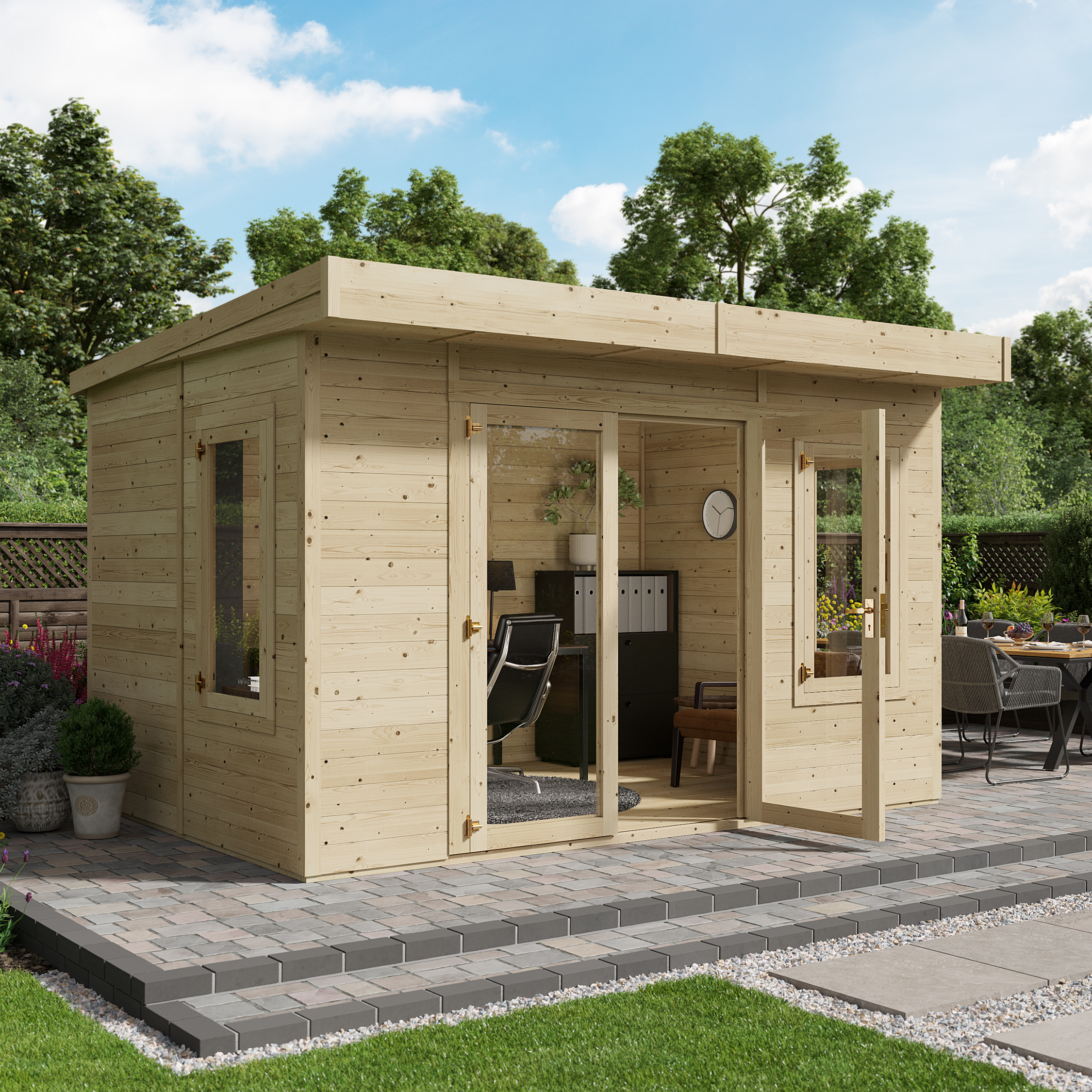 Click to view product details and reviews for Billyoh Outpost Insulated Garden Room 12ft X 8ft 35x25m.