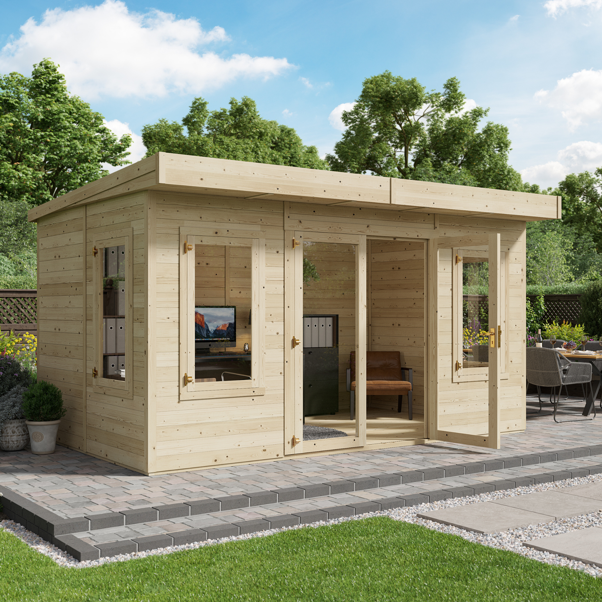 BillyOh Outpost Insulated Building - PT - 8ft x 8ft - 2.5x2.5m