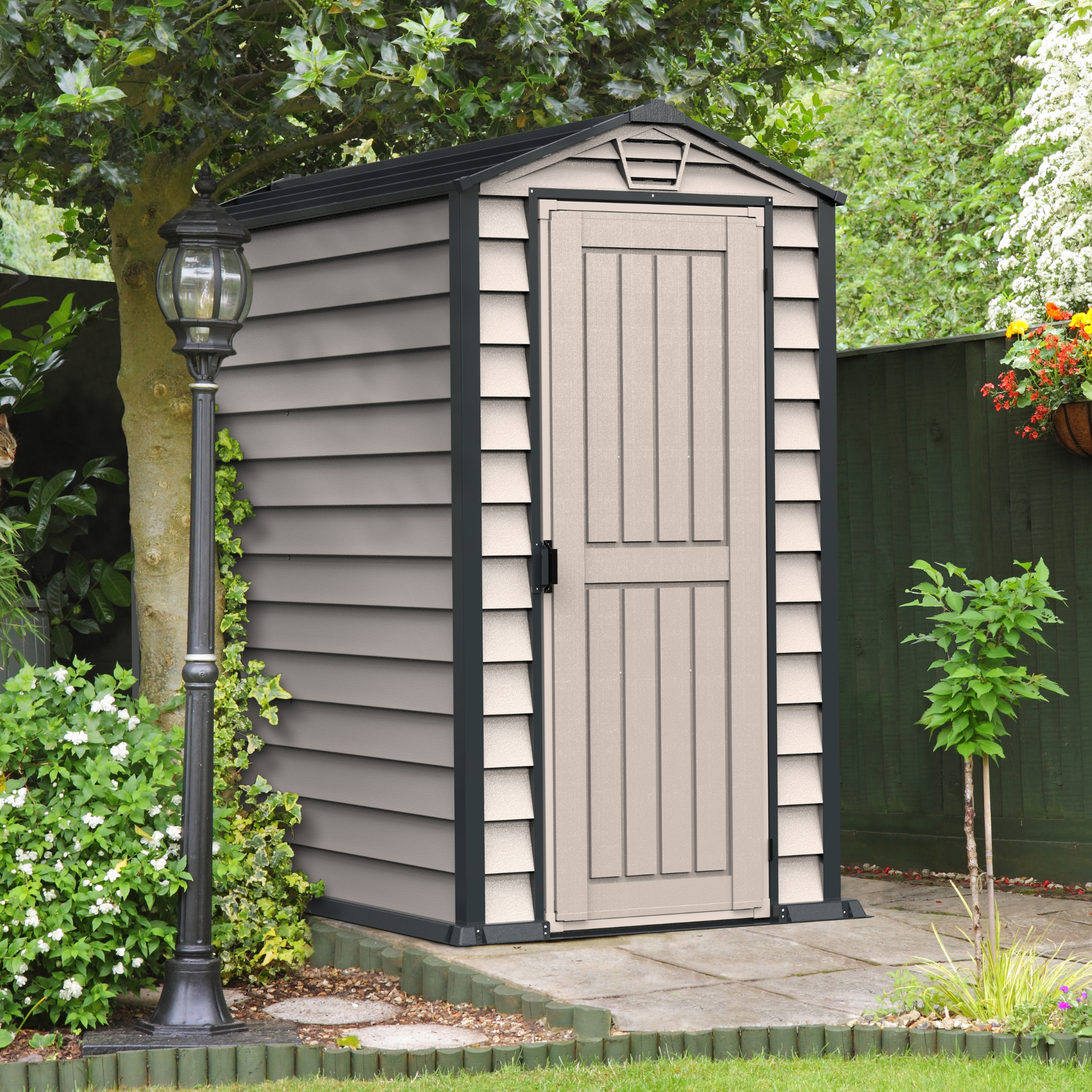 BillyOh EverMore 4x6ft Apex Plastic Shed - 4x6ft