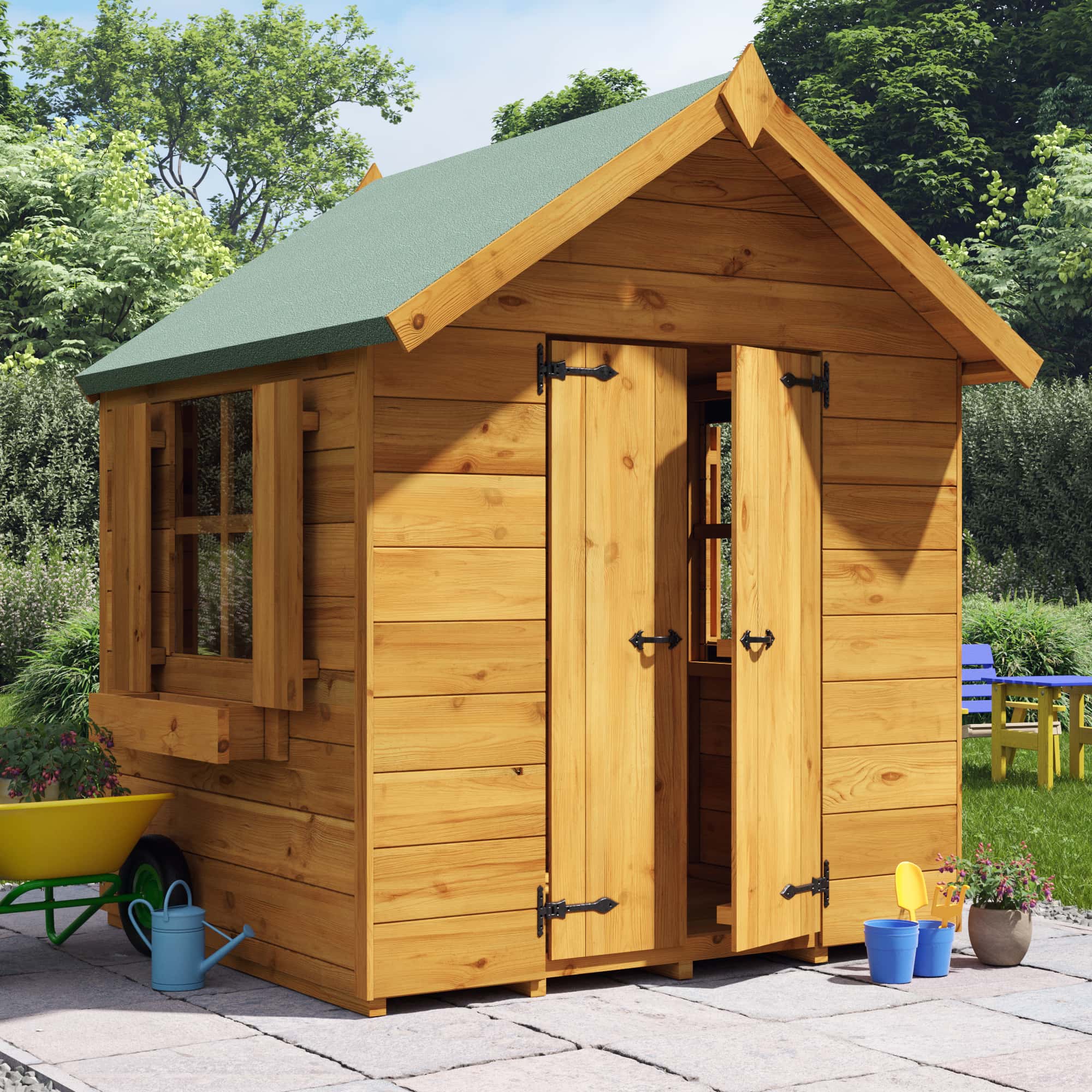 BillyOh Childs Potting Shed Playhouse - 4x4 Potting Shed Windowed