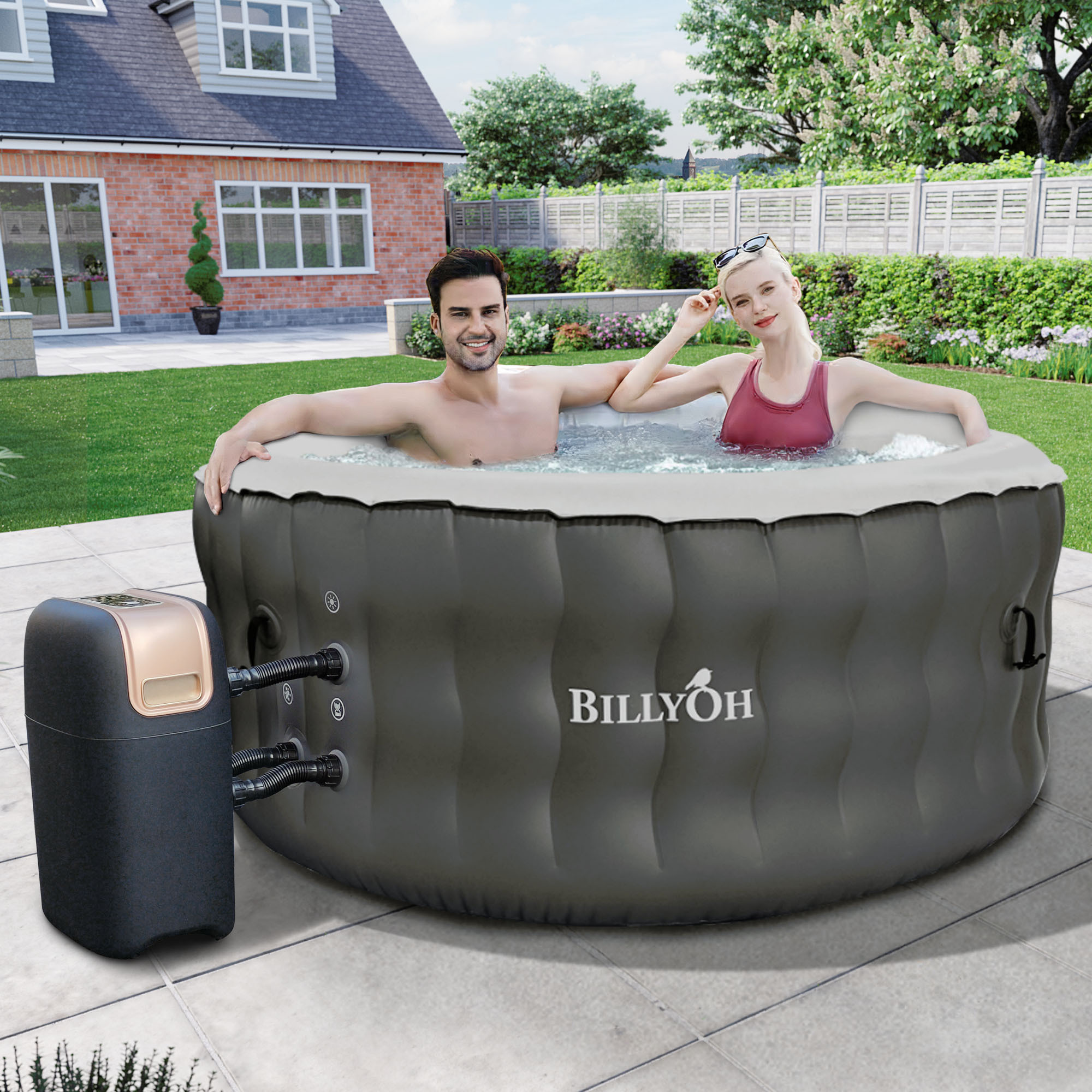 Respiro Inflatable Hot Tub with Jets 4-6 People | BillyOh