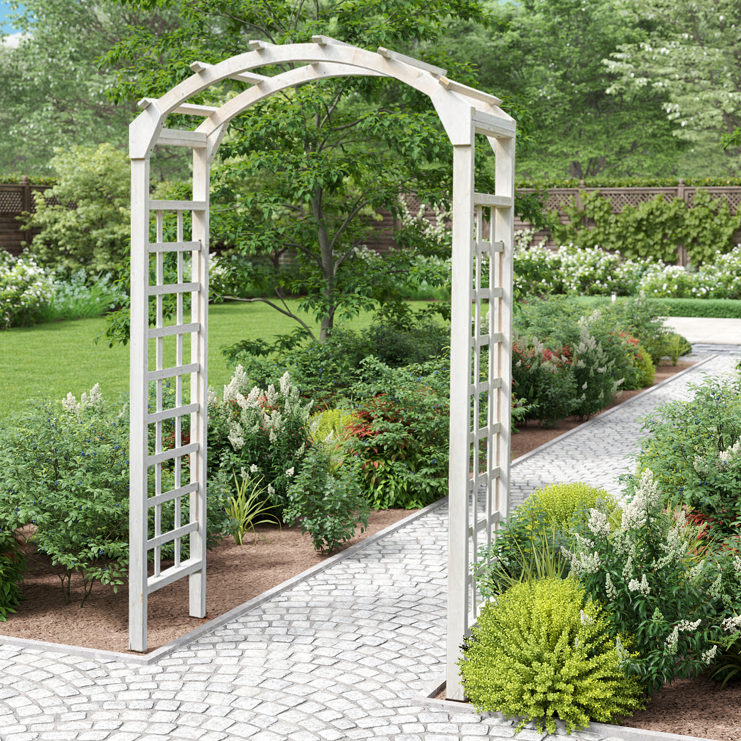 BillyOh Primrose 84.5" Fir Wooden Garden Arch  - 84.5" Fir Wooden Garden Arch