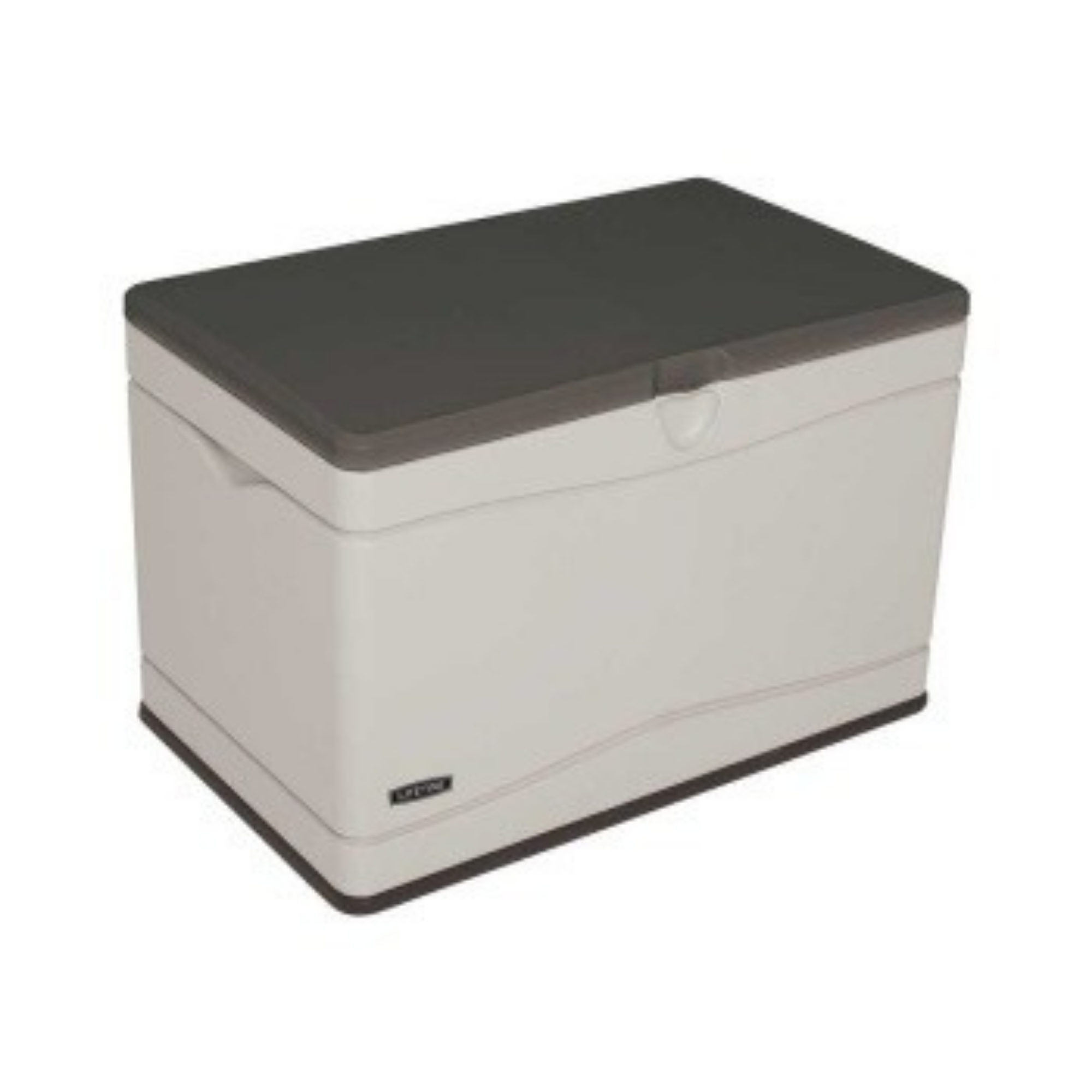 Click to view product details and reviews for Lifetime 500l Plastic Outdoor Storage Box Brown Desert Sand 3x2.