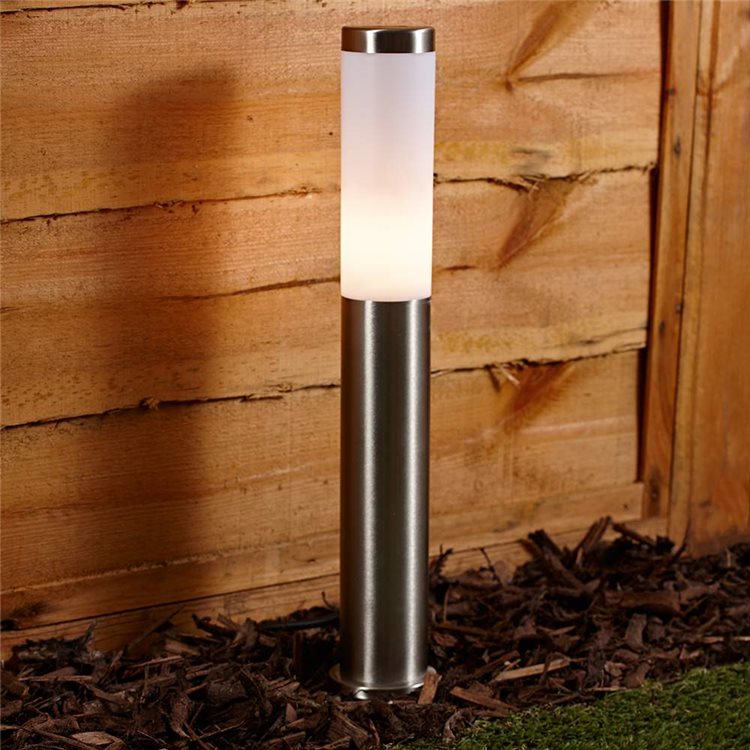 Biard Foley Outdoor Stainless Steel Bollard Light 10 Pack