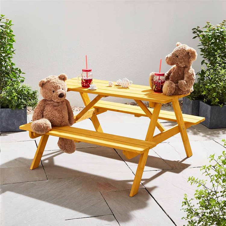 Panda Children S Picnic Table Children S Garden Panda Picnic Bench Table Set