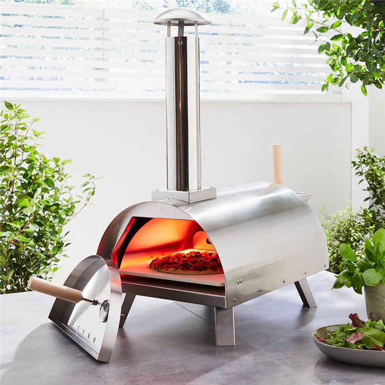 Billyoh Portable Multi Fuel Pizza Oven Stainless Steel Stainless Steel Pizza Oven
