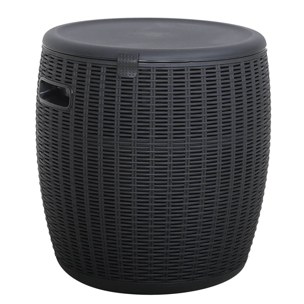 Click to view product details and reviews for Rattan Effect Ice Cooler With 45 Litre Capacity Rattan Effect Ice Cooler Wih 45 Litre Capacity Black.