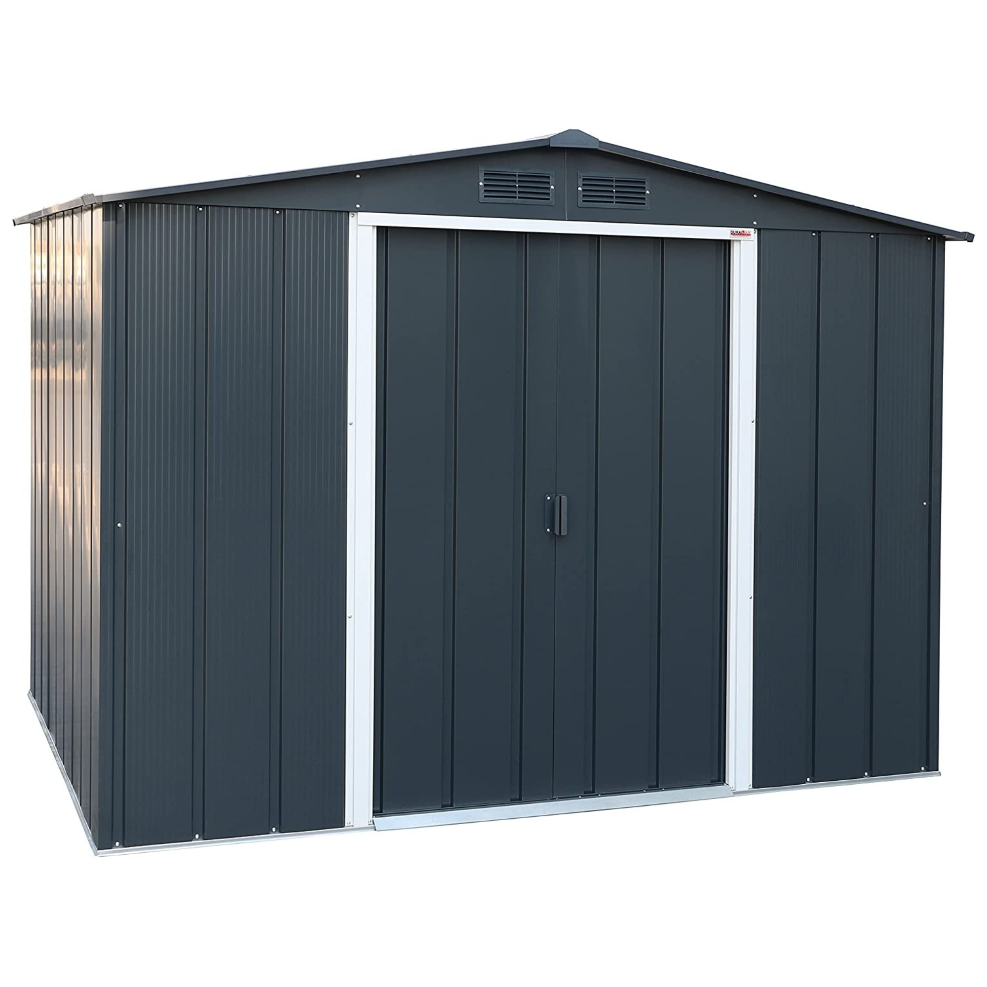 Sapphire Apex Metal Shed 8x8 Green