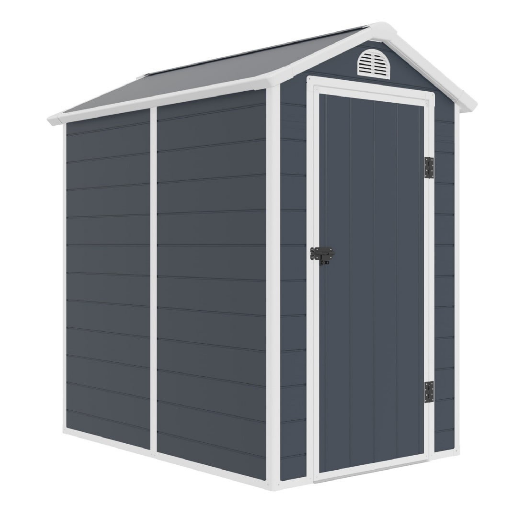 Jasmine 4x6 Plastic Apex Shed with Foundation Kit - 4x6