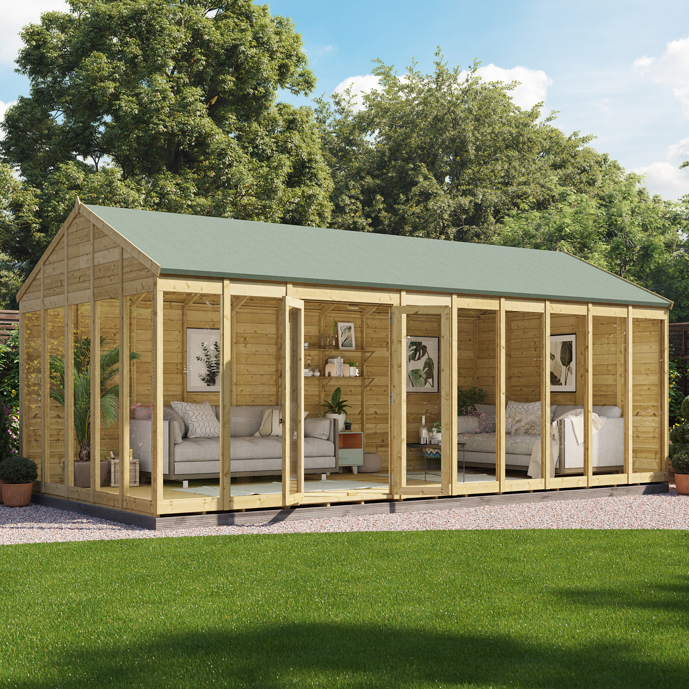 BillyOh Switch Apex Tongue and Groove Summerhouse - 20x10