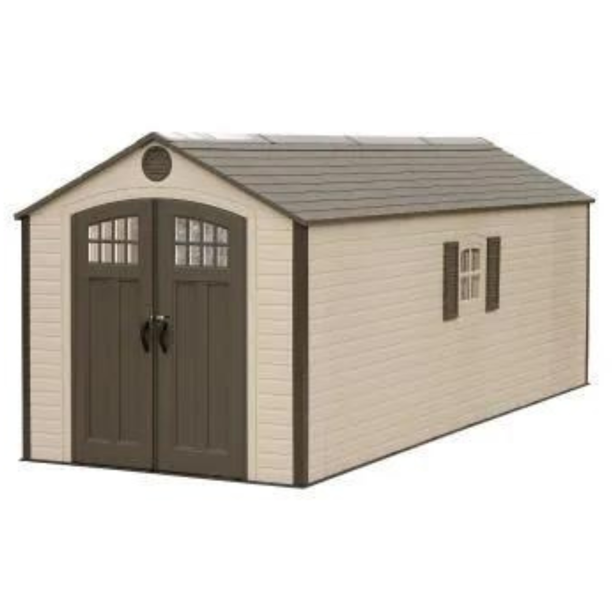 Lifetime 8ft X 20ft Plastic Storage Shed Lifetime 8ft X 20ft Plastic Storage Shed 60120