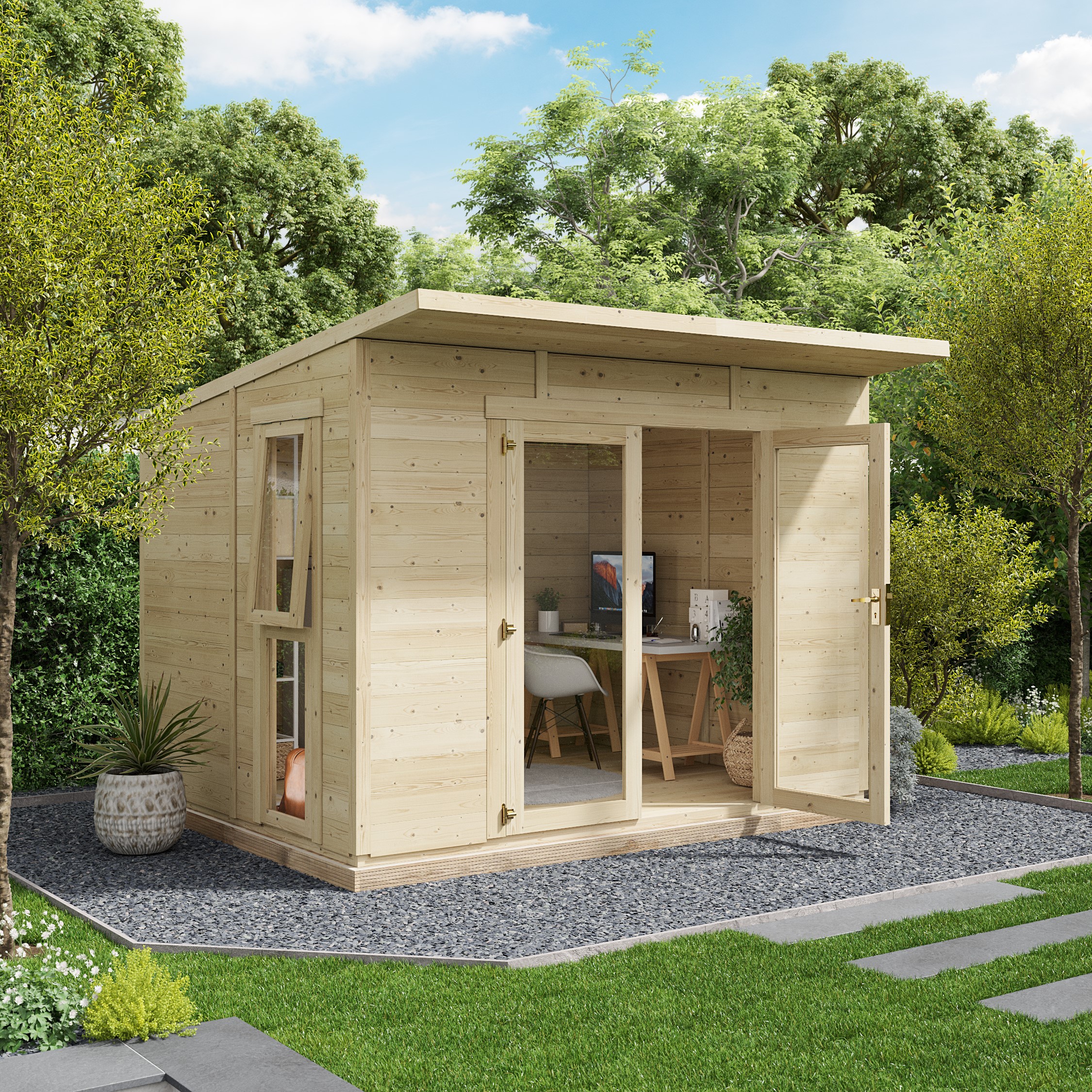 BillyOh Canvas Insulated Garden Room - 10ft x 8ft (3.0x2.5m)
